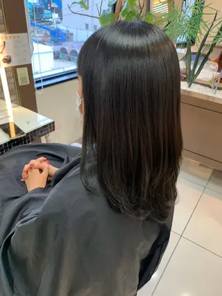 セミロング カラー 羽エクステ🩷 🤍まき🤍のマツエク・マツパデザイン