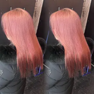 ロング カラー ainya/心斎橋 /ハイトーン/カラーのヘアスタイル