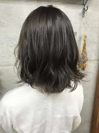 ミディアム カラー ヘアアレンジ Satsuki ✂︎♡のヘアスタイル