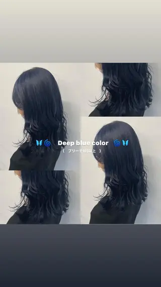 セミロング カラー パーマ ヘアアレンジ メンズ キッズ ネイル マツエク・マツパ 透明感カラー・レイヤ ー🎀amika🎀のヘアスタイル