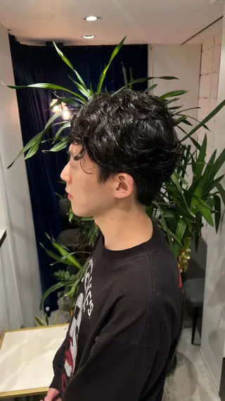 パーマ メンズ ☆ HARUKA ☆のヘアスタイル