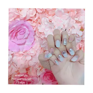 ミディアム ネイル 👑enen style👑のネイルデザイン