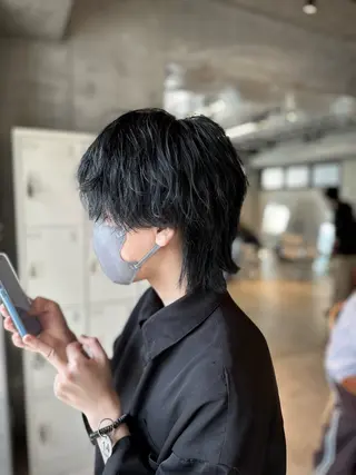 カラー メンズ 高島 悠吾のヘアスタイル