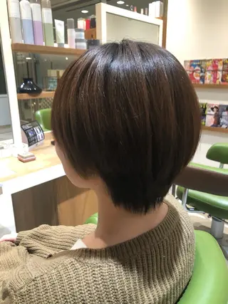 ショート カラー 森 翼のヘアスタイル