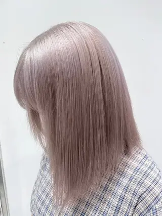 ミディアム カラー ハイトーン特化 川井優汰のヘアスタイル