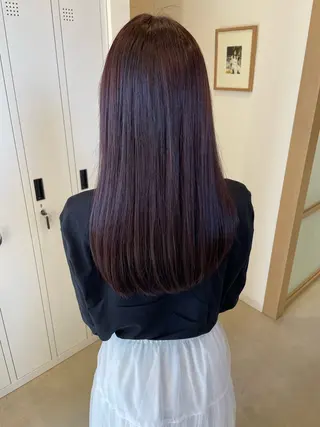 ロング 柔らかブラウン/栄/ tomitaのヘアスタイル