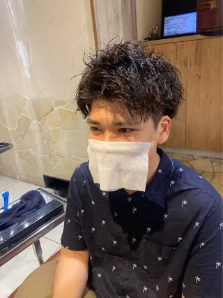 パーマ メンズ メンズモデル募集中✨ 永野大樹のヘアスタイル