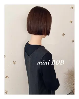 ショート カラー 市川 千夏のヘアスタイル