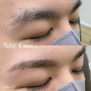アイブロウ プティリボン 玉城のマツエク・マツパデザイン