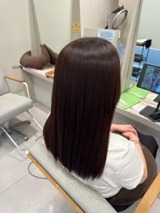 ロング カラー CRECE💫永尾 胡桃のヘアスタイル