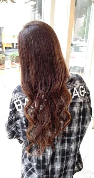 ロング 吉田有里🔸 カラーリスト🔸鎌倉のヘアスタイル