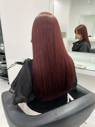 カラー ブリーチなし透明感 💗RYOTAのヘアスタイル