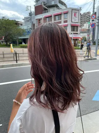 ミディアム 竹内 宏法のヘアスタイル
