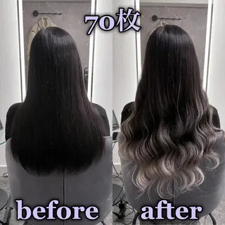 ロング シールエクステ ♡SAORI♡のヘアスタイル