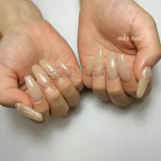 ネイル mks＊nail //  枚方長尾のネイルデザイン