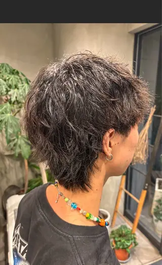 カラー パーマ メンズ 池田 煌翔のヘアスタイル
