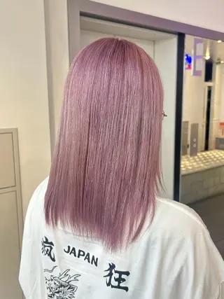 ショート MiRI💜地毛級 エクステ✖似合わせ技のヘアスタイル