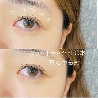 マツエク・マツパ Fuka (ふうか)のマツエク・マツパデザイン