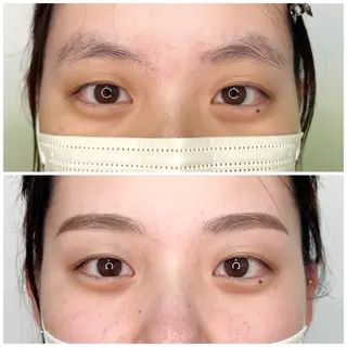 アイブロウ EYECON 実習生のマツエク・マツパデザイン