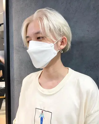 カラー ヘアアレンジ メンズ ainico+所属・メンズ特化✂️栗原 侑也のヘアスタイル