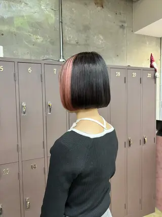 ミディアム 宮崎 わか菜/透明感カラーのヘアスタイル