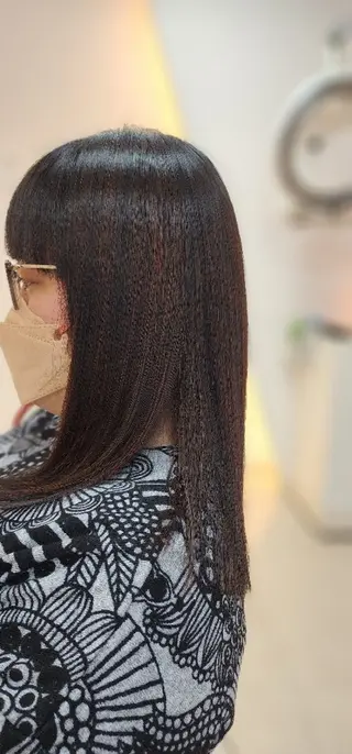 セミロング カラー hairmake Juinのヘアスタイル