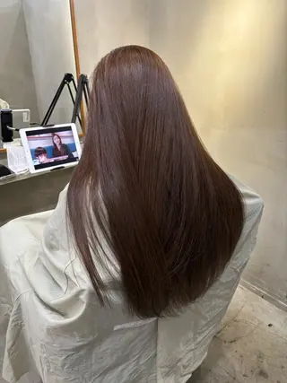 ロング カラー 中園康 /カラー/ブリーチのヘアスタイル