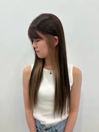 カラー 村瀬 遼のヘアスタイル