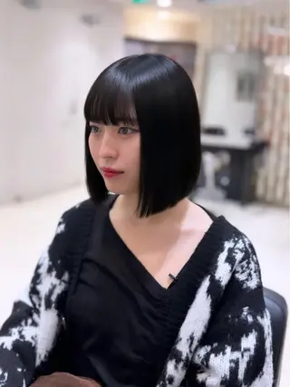 ミディアム Ririka/銀座/ Euphoria🎀のヘアスタイル