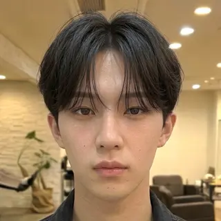 ショート パーマ メンズ 吉祥寺/ダウンパーマ メンズ韓国ヘア/桑本のヘアスタイル