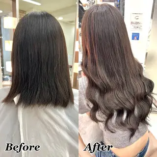 ヘアメ🎀推しカラー 🥣横浜/しほ🧸のヘアスタイル