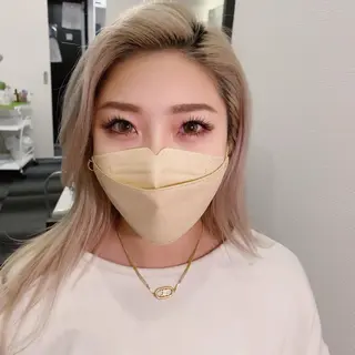 カラー パーマ ネイル マツエク・マツパ アイブロウ 神山 ビューティー・アイのマツエク・マツパデザイン