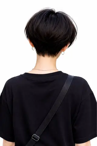 ショート ボブ/パーマ 🐼HARUKA🐼のヘアスタイル