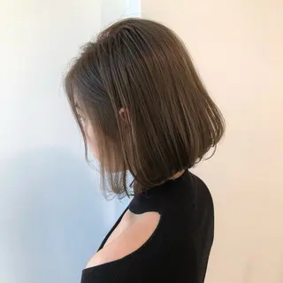 カラー 💖ブリーチなし透明 感💖ASAHIのヘアスタイル