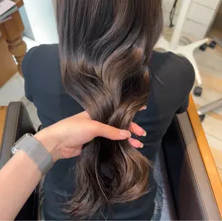 ロング カラー Rion/渋谷 /ブリーチなしカラーのヘアスタイル