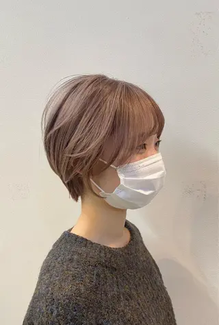 ショート カラー お洒落カジュアル🍃 まなとのヘアスタイル