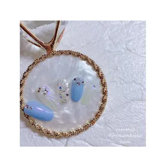ミディアム ネイル 👑enen style👑のネイルデザイン