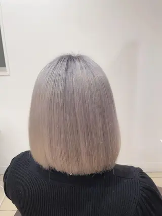 ミディアム カラー レイヤー/ハッシュ 渋谷/サッタのヘアスタイル