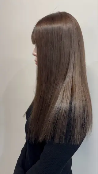 ロング 海外風ヘア 野田光也のヘアスタイル
