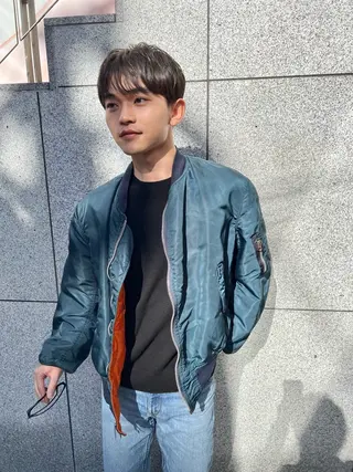 パーマ メンズ 千葉 郁也のヘアスタイル