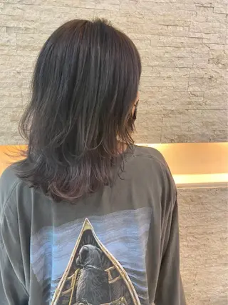 カラー ✄折橋 彩花🐶🍑のヘアスタイル