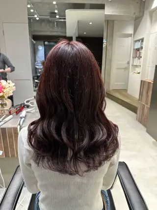 ロング カラー 横浜/メンズ特化/ Farbe/田中颯斗のヘアスタイル