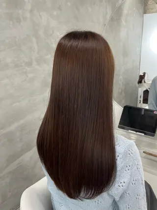 ロング カラー yuuna ✮ door whiteのヘアスタイル