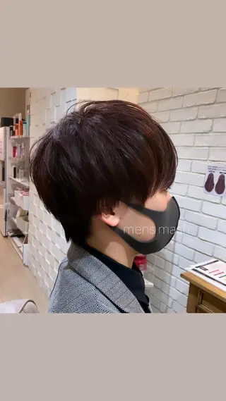 ショート メンズ 似合わせカット得意 💛RENA💛のヘアスタイル