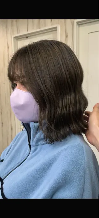 ミディアム カラー 🌿美髪縮毛矯正 のプロ安川🌿のヘアスタイル