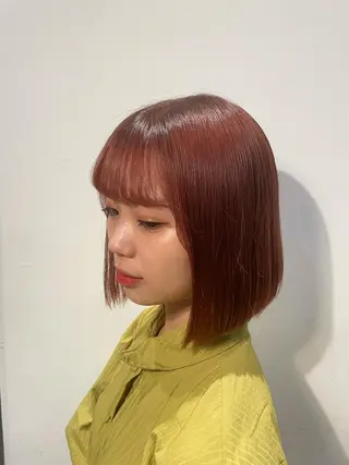ショート カラー 🌈艶カラー× メンズパーマ永埜🌈のヘアスタイル