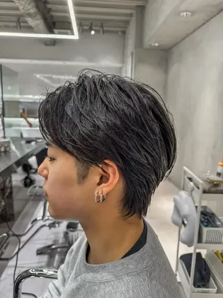 パーマ メンズ メンズ特化ニュアンス パーマ RYOのヘアスタイル