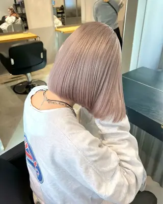 ショート 🌈ハイトーン/ボブ 🌈のヘアスタイル