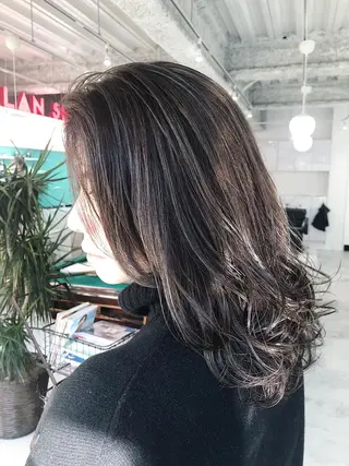 ロング カラー ヘアアレンジ HORN hairsalonのその他イメージ