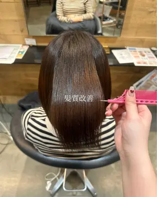 ショート aisa ／札幌／艶カラー🎀のヘアスタイル